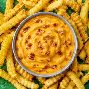 Dip de Queso Cheddar y Tocino